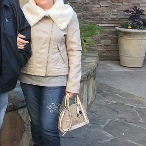 🔥Brand new faux leather jacket